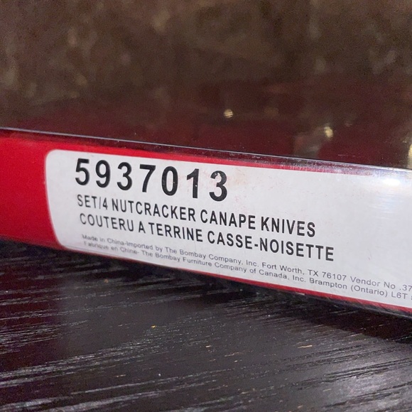 NIB Nutcracker Themed Spreader Set - Multicolor - Picture 8 of 8